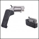 MA***FPA Closeout Sale!! **NEW** Standard Mfg Company Switch Gun  .75" Barrel 4" Overall 22Mag 6 Shot Mini Revolver Stainless Steel Finish Folds Into Grips Opens With Button Push IS**NEW** (LIFETIME WARRANTY AVAILABLE & FREE LAYAWAY AVAILABL