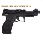 J***FPA Closeout Sale!! **NEW** Taurus TX22 Competition Hard Anodized Black Finish .22LR 16+1 2 Mags Manual Safety **NEW** (LIFETIME WARRANTY AVAILABLE & FREE LAYAWAY AVAILABLE) **NEW**