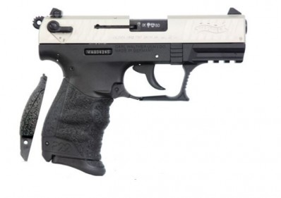 MA***FPA Closeout Sale!! **NEW** Walther Arms P22 10+1 22LR Two-Tone, Black With Nickel Slide Black Polymer Frame IS**NEW** (LIFETIME WARRANTY AVAILABLE & FREE LAYAWAY AVAILABLE) **NEW**