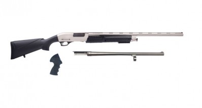 MA***FPA Shotgun Closeout SALE!!! **NEW** Rock Island Armory Meriva 3 in 1 Combo Pump 12 Gauge Shotgun 28" & 18.50" Barrel 29" to 48.50 Overall 5+1 Chrome Finish  IS**NEW** (LIFETIME WARRANTY AVAILABLE & FREE LAYAWAY AVAILABLE) **NE