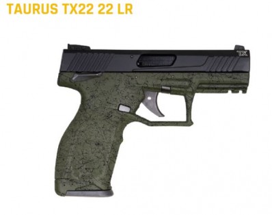 MA***FPA Closeout Sale!! **NEW** Taurus TX22 Green Black Splatter Frame / Black Slide .22LR 16+1 2 Mags Manual Safety **NEW** (LIFETIME WARRANTY AVAILABLE & FREE LAYAWAY AVAILABLE) **NEW**