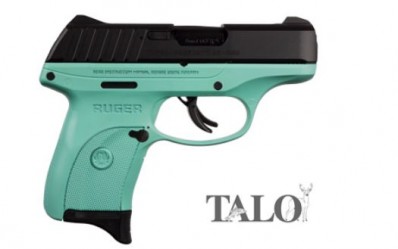 MA***FPA Closeout Sale!! **NEW** Ruger EC9s TALO Edition 7+1 9MM Striker Fire Integral Sights Turquoise Cerakote Frame Blued Slide IS**NEW** (LIFETIME WARRANTY AVAILABLE & FREE LAYAWAY AVAILABLE) **NEW**