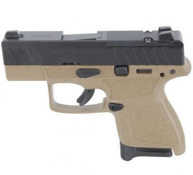 MA***FPA Closeout Sale!! **NEW** Beretta APX Carry 9MM FDE 8+1 & 6+1 2 Mags Optic Ready IS**NEW** (LIFETIME WARRANTY AVAILABLE & FREE LAYAWAY AVAILABLE) **NEW**
