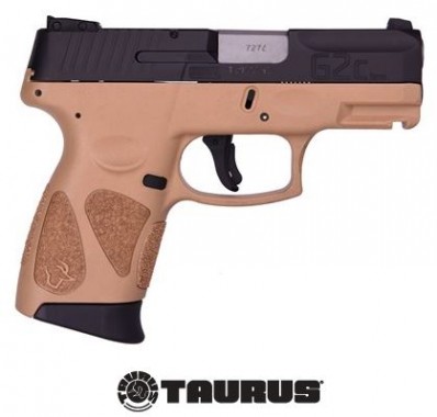 MA***FPA Closeout Sale!! **NEW** Taurus G2C 9MM Black Slide / FDE Frame Grip 3.2" Barrel 12+1 2 Mags IS**NEW** (LIFETIME WARRANTY AVAILABLE & FREE LAYAWAY AVAILABLE) **NEW**
