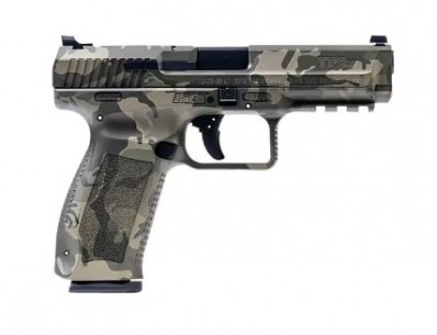 MA***FPA Closeout Sale!! **NEW** Canik TP9SF Full Size 9MM 4.46" Barrel Woodland Camo 18+1 2 Mags With Full Accessory Pack IS**NEW** (LIFETIME WARRANTY AVAILABLE & FREE LAYAWAY AVAILABLE) **NEW**