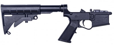 MA***FPA Closeout Sale!! **NEW** ET Arms Omega-15 Complete Lower Receiver Semi-Auto Black Finish Multiple Caliber 6 Position M4 Stock A2 Pistol Grip IS**NEW** (LIFETIME WARRANTY AVAILABLE & FREE LAYAWAY AVAILABLE) **NEW**