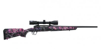 MA***FPA Ready For The Hunt Sale!! **NEW** Savage AXIS XP 243 Rifle 20" Free Floating Barrel 43.875" Overall 4+1 With 3-9X40 Scope Synthetic Muddy Girl Stock IS**NEW** (LIFETIME WARRANTY AVAILABLE & FREE LAYAWAY AVAILABLE) **NEW**