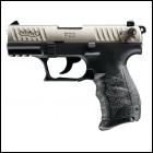 F***FPA Closeout Sale!! **NEW** Walther Arms P22 10+1 22LR Two-Tone, 3.42 Threaded Barrel Black With Nickel Slide Black Polymer Frame IS**NEW** (LIFETIME WARRANTY AVAILABLE & FREE LAYAWAY AVAILABLE) **NEW**
