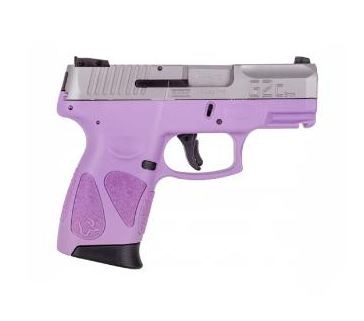 A***FPA Closeout Sale!! **NEW** Taurus G2C SS Slide / Light Purple Frame 9MM 12+1 2 Mags 3.2" Barrel 6.2" Overall Length SO**NEW** (LIFETIME WARRANTY AVAILABLE & FREE LAYAWAY AVAILABLE ) **NEW**