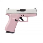 M***FPA Closeout Sale!! **NEW** Glock 43X 9MM 10+1 2 Mags 3.41" Barrel 6.50" Overall Pink Champagne Shimmering Aluminum Finish Satin Aluminum Slide IS**NEW** (LIFETIME WARRANTY AVAILABLE & FREE LAYAWAY AVAILABLE) **NEW**