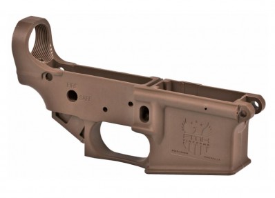 M***FPA Closeout SALE!! **NEW** FMK Polymer AR-15 Lower Receiver Semi-Auto Burnt Bronze Finish Multiple Caliber IS**NEW** (LIFETIME WARRANTY AVAILABLE & FREE LAYAWAY AVAILABLE) **NEW**