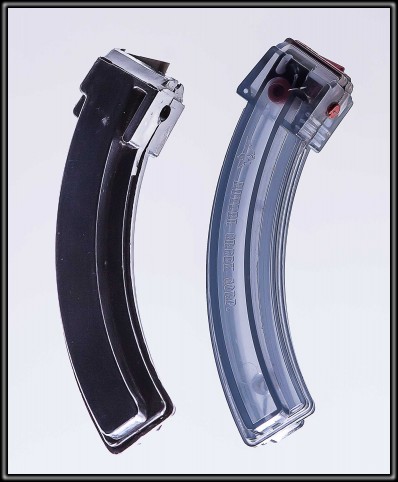 2 RUGER 10/22 RIFLE MAGS (HIGH CAPACITY)