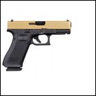 F***FPA Closeout Sale!! **NEW** Glock 45 Gold Slide Gen 5 9MM 17+1 3 Mags 4.02" Barrel 7.44" Overall Cerakote Gold IS**NEW** (LIFETIME WARRANTY AVAILABLE & FREE LAYAWAY AVAILABLE) **NEW**
