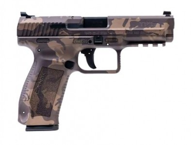 A***FPA Closeout Sale!! **NEW** Canik TP9SF Full Size 9MM 4.46" Barrel Woodland Bronze Camo 18+1 2 Mags With Full Accessory Pack IS**NEW** (LIFETIME WARRANTY AVAILABLE & FREE LAYAWAY AVAILABLE) **NEW**
