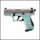 MA***FPA Closeout Sale!! **NEW** Walther Arms P22 10+1 22LR Angle Blue W/ Nickel Slide Finish IS**NEW** (LIFETIME WARRANTY AVAILABLE & FREE LAYAWAY AVAILABLE) **NEW**