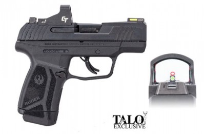 M***FPA Closeout Sale!! **NEW** Ruger Max 9 TALO Edition 12+1 9MM 2 Mags Black Oxide Finish With Crimson Trace Red Dot IS**NEW** (LIFETIME WARRANTY AVAILABLE & FREE LAYAWAY AVAILABLE) **NEW**
