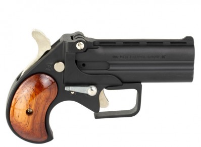 M***FPA Closeout Sale!! **NEW** Derringer Old West Big Bore 380ACP 3.5" 2 Shot Pistol Break Action All Black Alloy Frame With Rosewood Grips IS**NEW** (LIFETIME WARRANTY AVAILABLE & FREE LAYAWAY AVAILABLE) **NEW**