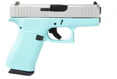 M***FPA Closeout Sale!! **NEW** Glock 43X 9MM 10+1 2 Mags 3.41" Barrel 6.50" Overall Cerakote Robins Egg Blue Finish Satin Aluminum Slide IS**NEW** (LIFETIME WARRANTY AVAILABLE & FREE LAYAWAY AVAILABLE) **NEW**